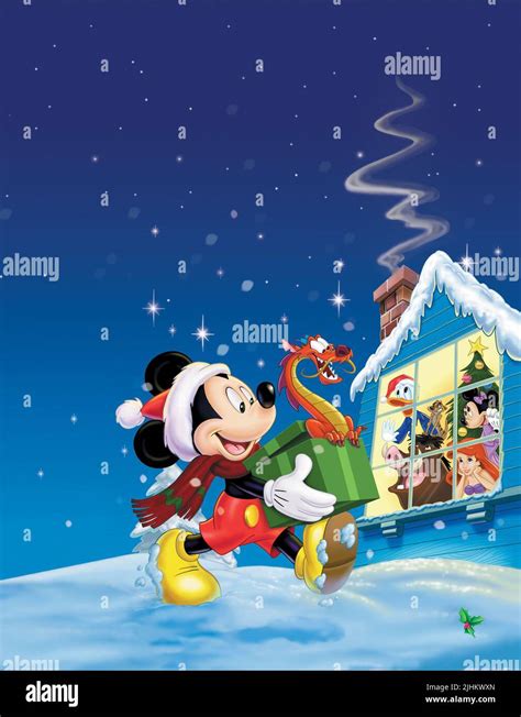 MICKEY MOUSE, MICKEY'S MAGICAL CHRISTMAS: SNOWED IN AT THE HOUSE OF MOUSE , 2001 Stock Photo - Alamy