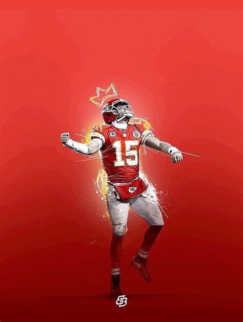 Patrick mahomes cartoon HD phone wallpaper | Pxfuel