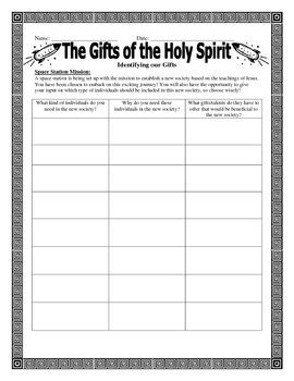 Gifts Of The Holy Spirit Worksheet Worksheet Information | My XXX Hot Girl