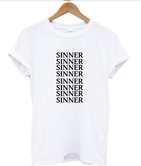 sinner tshirt - Kendrablanca