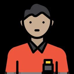 Free Referee Icon - Download in Colored Outline Style