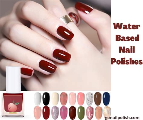 6 Benefits Of Water Based Nail Polishes