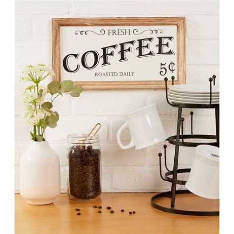 Gracie Oaks Collegiate Coffee Wall Décor & Reviews | Wayfair | Coffee wall decor, Country house ...