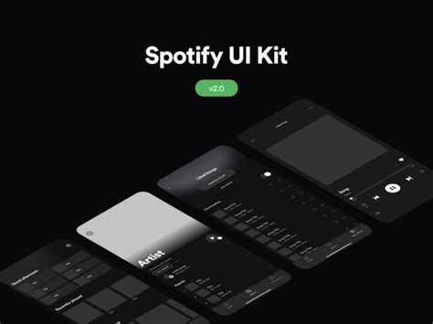 Spotify Mobile UI Kit - Free Figma Resource | Figma Elements