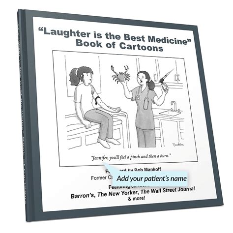 Laughter is the Best Medicine: Personalized Book of Doctor Cartoons – CartoonStock