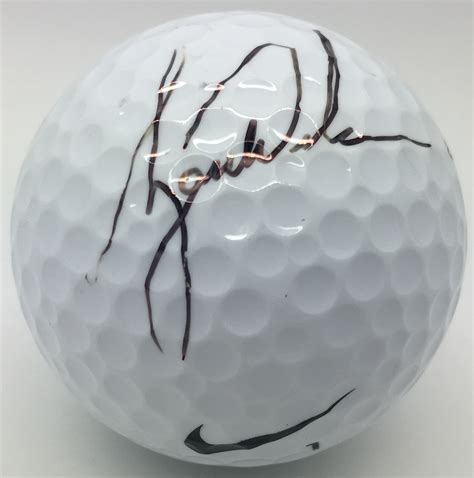 Lot Detail - Tiger Woods ULTRA-RARE Signed NIKE Golf Ball, The First We ...