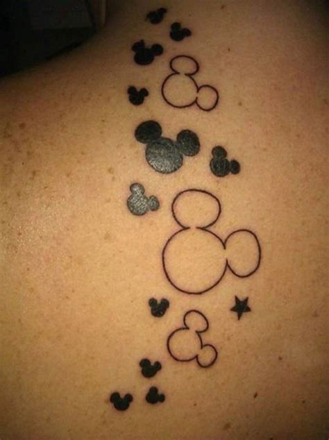 Patrones de tatuaje de Mickey Mouse - Por lo general para las mujeres - Tatuaje Club