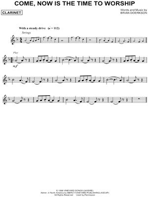 "Come, Now Is the Time to Worship" Sheet Music - 19 Arrangements Available Instantly - Musicnotes