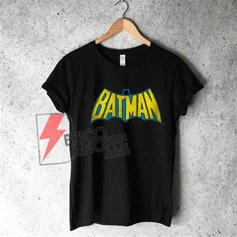 Batman Vintage Logo T-Shirt On Sale - bricoshoppe.com