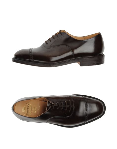 Church's Laced Shoes in Brown for Men | Lyst