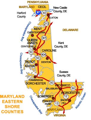 FARMS AND LAND on the Eastern Shore of Maryland