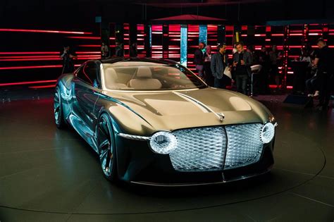 Bentley EXP 100 GT concept is an electric vision of the luxury brand's ...