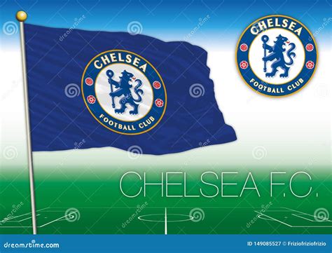 Chelsea Football Club Flag and Symbol Editorial Photography ...