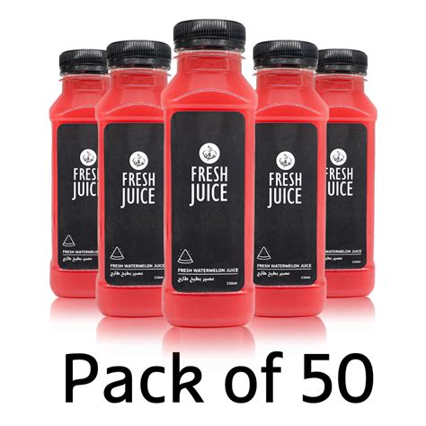 Watermelon Juice 330ml - Pack of 50 | Gulffruits Trade Co LLC