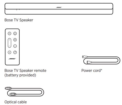 Bose Soundbar Setup