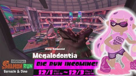 Splatoon 3 Big Run Incoming Megalodontia - YouTube