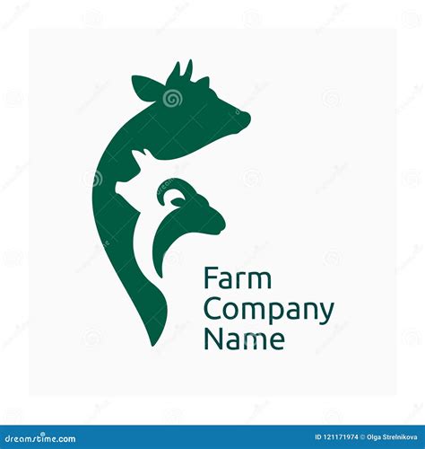 Logo Of Farm Symbol, Country Concept, Chicken Emblem, Domestic Han, Pet ...