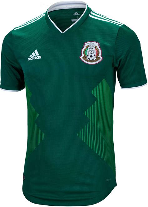 adidas Mexico Authentic Home Jersey 2018-19 NS - Soccer Master