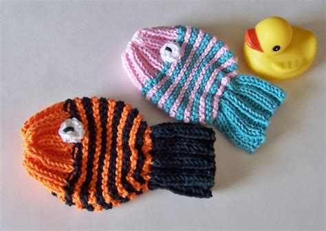 Tropical Fish Knitting Pattern DIY Instructions 2 - Etsy