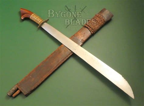 Philippines Bagobo Kampilan Short Sword. Mindanao Tribal Sword | Bygone Blades