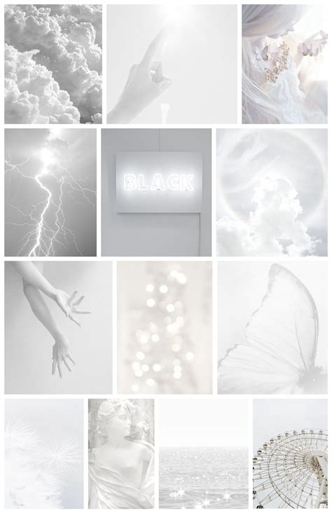 #white #whiteaesthetic #aesthetic #collage #wallpaper #aestheticwallpaper | Aesthetic wallpapers ...