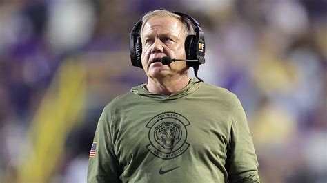 LSU Coach Brian Kelly Responds To Michigan Job Rumors