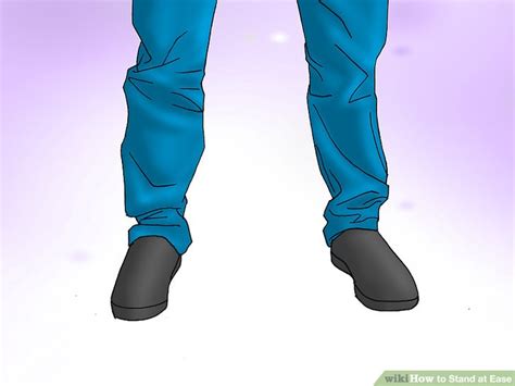 How to Stand at Ease: 7 Steps (with Pictures) - wikiHow