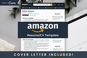 AMAZON Resume Template 2023 ATS CV