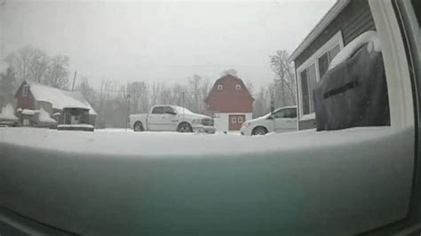 Michigan camera captures 15 inches of snow falling in 13 seconds | Fox News