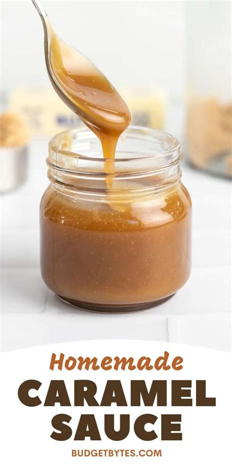 Easy Caramel Sauce - Budget Bytes