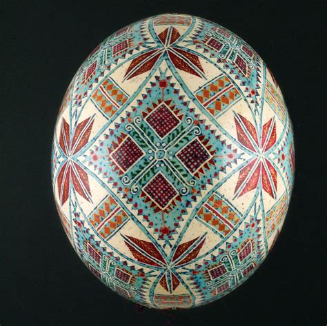 Pysanky Ukrainian Easter Egg Hand Decorated by JustEggsquisite