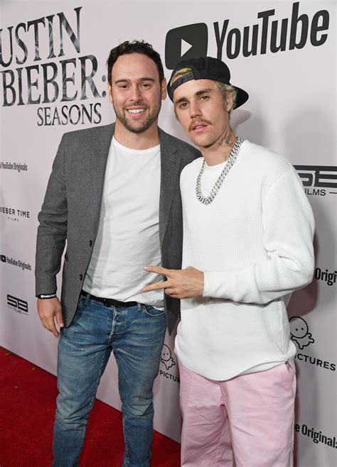 Justin Bieber and Manager Scooter Braun Spark Professional Split Rumors ...