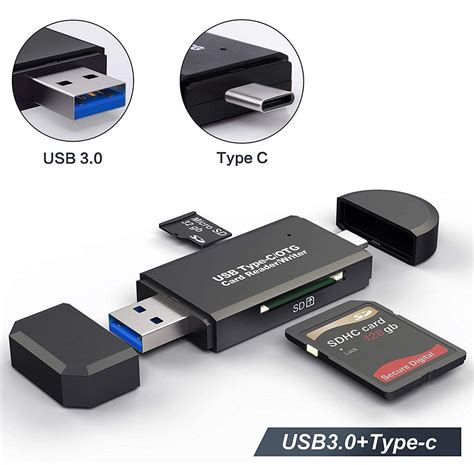 Usb Tipo Lector De Tarjetas C Usb Sd Lector De Tarjeta... | Mercado Libre