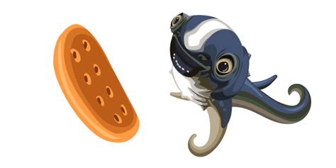 Subnautica Cuddlefish and Cookie cursor – Custom Cursor