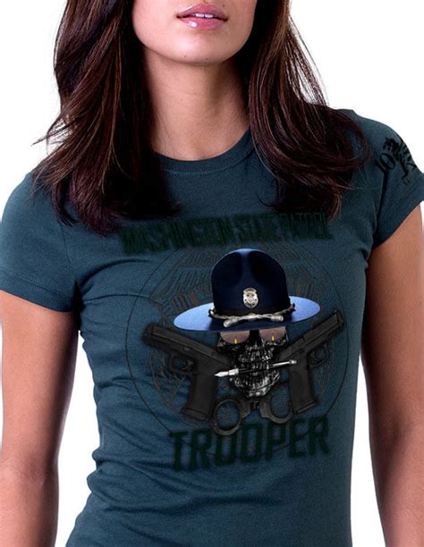 Washington State Patrol Ladies Shirt