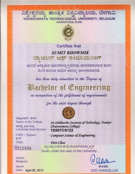 IIBM Certificate