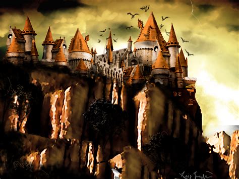 Castle of the wicked witch by ginovanta on DeviantArt