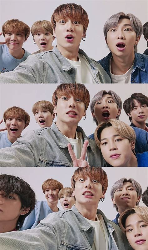 Bts Group Photo Collage - BTSRYMA