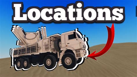 War Tycoon All Anti Air Truck Piece Locations (New map in description ...