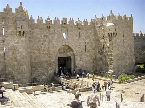 Damascus Gate in Jerusalem, Israel – Stock Editorial Photo © Hackman ...