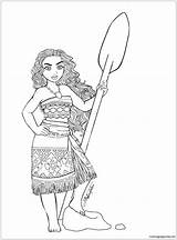 Moana Disney Princess Coloring Pages sketch template