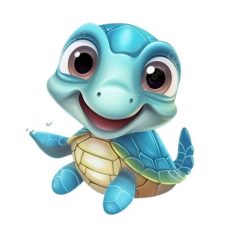 Cute Sea Turtle Cartoon Sticker Cartoon Baby Sea Turtle Hd Png – NBKomputer