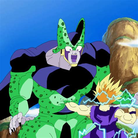 Gohan and Cell by Eizntirz on DeviantArt