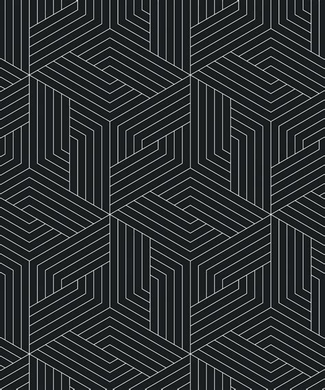 Geometric Illusions • Simple, Modern Wallpaper • Milton & King