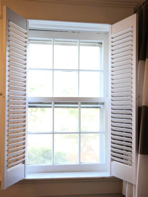 10 Inexpensive DIY Interior Shutters with Step By Step Plans