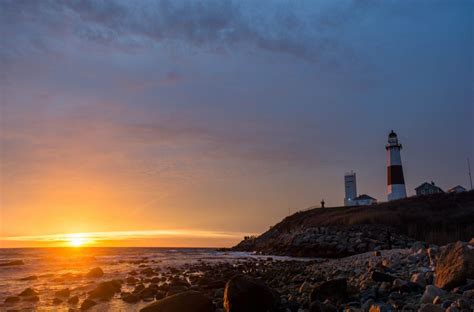 The End: Montauk Point Sunrise with Trish 1-2-17 - Fire Island and Beyond