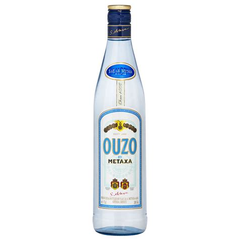 Ouzo by Metaxa Greek Liqueur 750mL – Crown Wine and Spirits