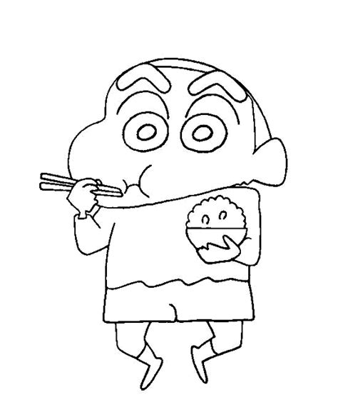 Shin Chan Coloring Pages - Coloring Home