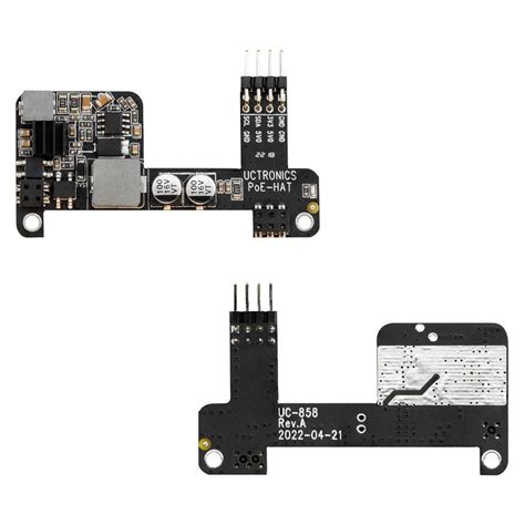 Mini Power over Ethernet (PoE) HAT for Raspberry Pi 4 - No Fan | The Pi Hut