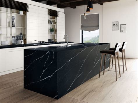 Silestone Eternal Noir Suede Quartz – Euro Stone Craft